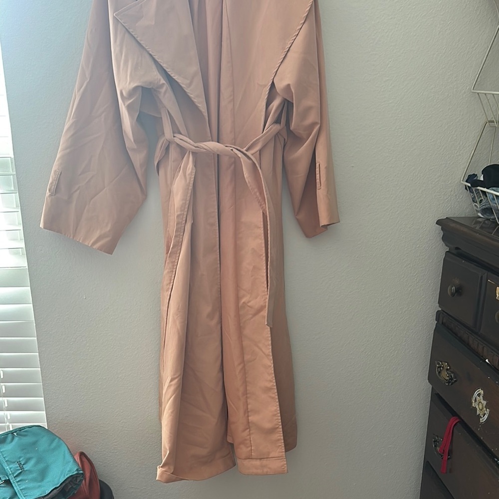 ASOS Tan Trench Coat - Picture 5 of 7